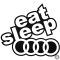 eat,sleep,Audi matrica