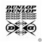 Dunlop szett - Szélvédő matrica