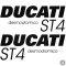 DUCATI ST4 szett matrica