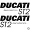 DUCATI ST2 szett matrica