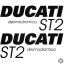 DUCATI ST2 szett matrica