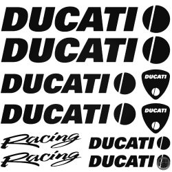 DUCATI Racing szett matrica