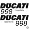 DUCATI 998 szett matrica
