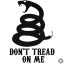Don't tread on Me Autómatrica