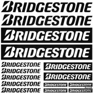 Bridgestone szett - Szélvédő matrica