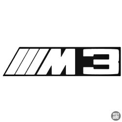 BMW matrica M3 embléma 1