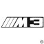 BMW matrica M3 embléma 1