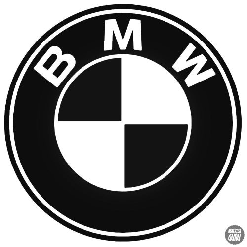 BMW embléma matrica 11