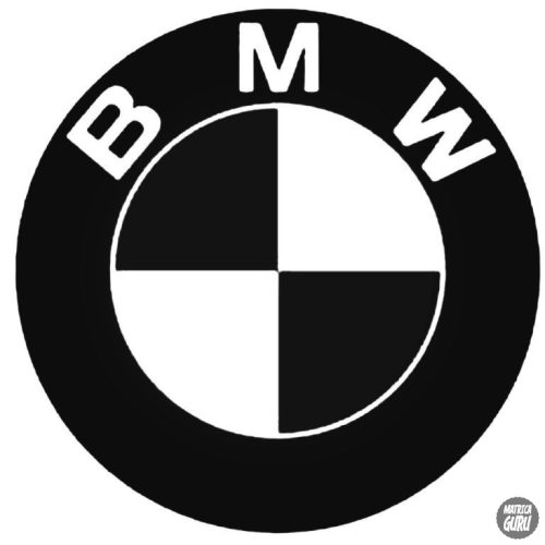 BMW embléma matrica 12