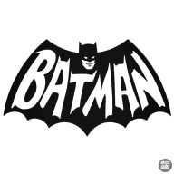 Régi Batman logó és felirat Autómatrica