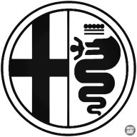 Alfa Romeo embléma matrica 3