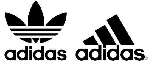 Adidas régi és új logó Autómatrica