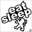 Eat Sleep Peugeot matrica