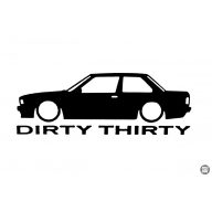 BMW matrica Dirty Thirty