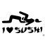 BMW matrica I Love Sushi