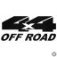 4x4 OFF ROAD "15" - Szélvédő matrica