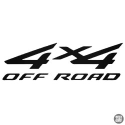 4x4 Off Road "17" - Szélvédő matrica