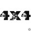 4x4 Winter - Szélvédő matrica