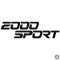 2000 Sport - Szélvédő matrica