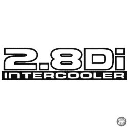 2.8Di Intercooler - Szélvédő matrica