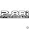 2.8Di Intercooler - Szélvédő matrica