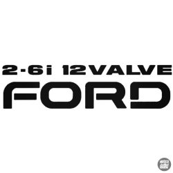 12 Value Ford - Szélvédő matrica