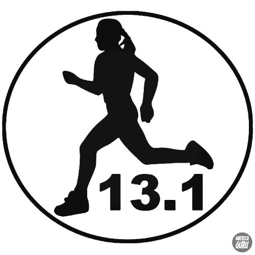 13.1 Női félmaraton matrica
