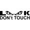 BMW matrica Look Don't Touch