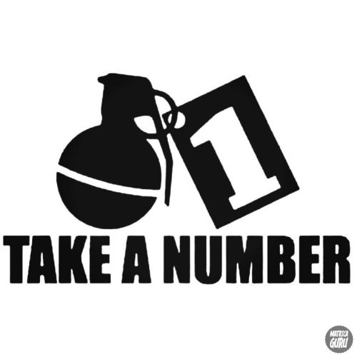 Take a number "1" Autómatrica