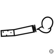 Égő cigaretta Autómatrica