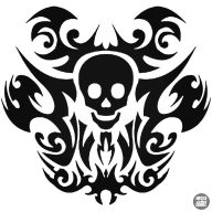 Koponya tetoválás Autómatrica