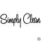 Simply Clean felirat Autómatrica
