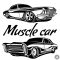 Muscle Car szett - Autómatrica (30 cm)