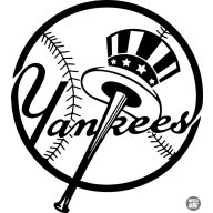 Yankees csapat matrica