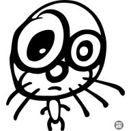 Nagyfejű kiscica matrica