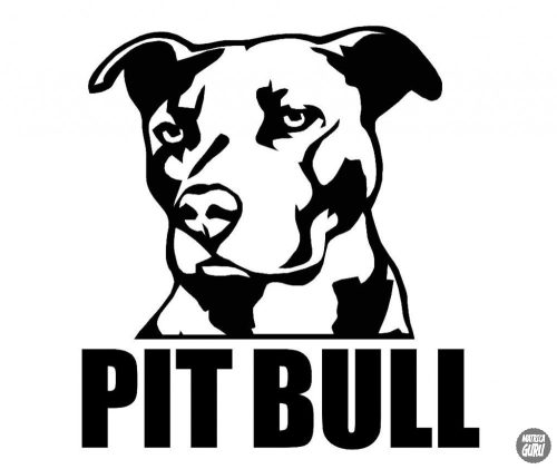 Pit Bull "1" matrica