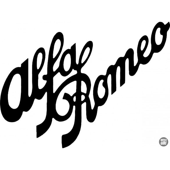 Alfa Romeo matrica szöveg