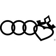 Audi király matrica