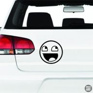 Röhögő Smiley - Autómatrica