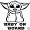 Grogu Baby on Board