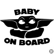 Baby Yoda Grogu matrica