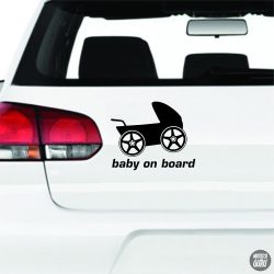 Baby on Board babakocsi autómatrica 