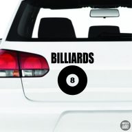 Billiards 8-as matrica