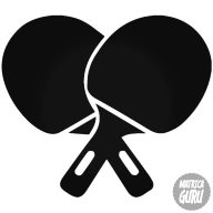 Ping pong ütők matrica