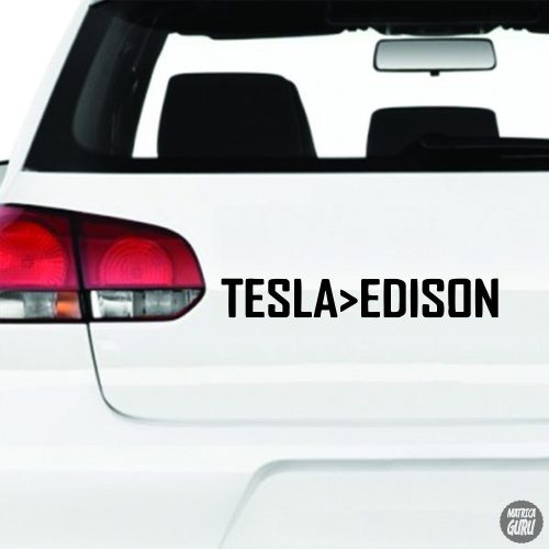 Tesla jobb mint Edison