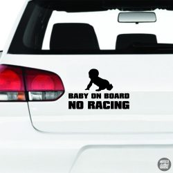Baby on Board No Racing autómatrica